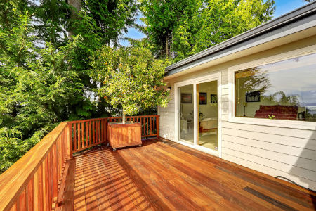 Deck washing and restoration